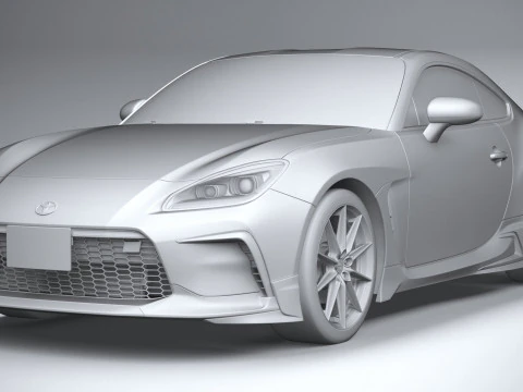 Toyota GR86 Yuzu Edition 2026 3D Model