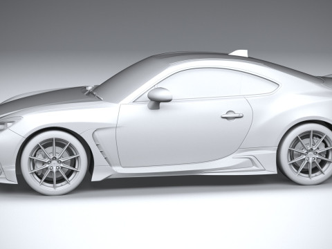 Toyota GR86 Yuzu Edition 2026 Modelo 3D
