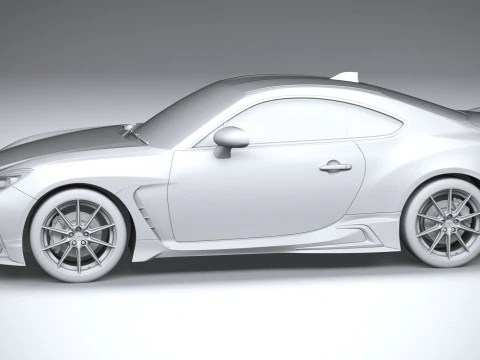 Toyota GR86 Yuzu Edition 2026 3D Model