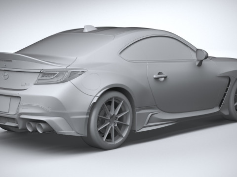 Toyota GR86 Yuzu Edition 2026 Modelo 3D