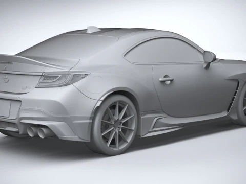 Toyota GR86 Yuzu Edition 2026 3D Model