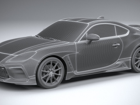 Toyota GR86 Yuzu Edition 2026 Modelo 3D