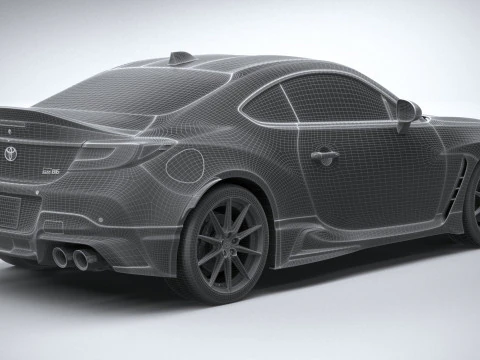 Toyota GR86 Yuzu Edition 2026 3D Model