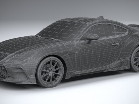 Toyota GR86 Yuzu Edition 2026 Modelo 3D