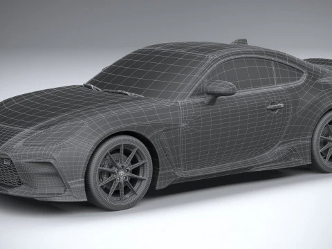 Toyota GR86 Yuzu Edition 2026 3D Model
