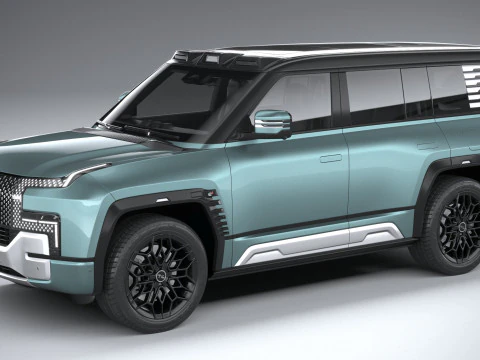 BYD Yangwang U8 2024 3D Model