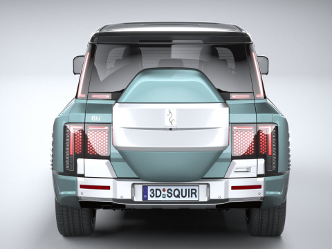 BYD Yangwang U8 2024 3D Model