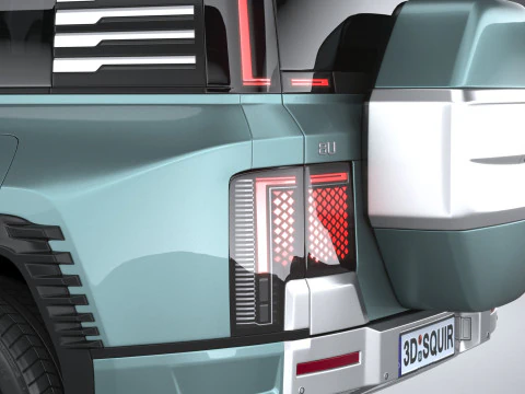 BYD Yangwang U8 2024 3D Model