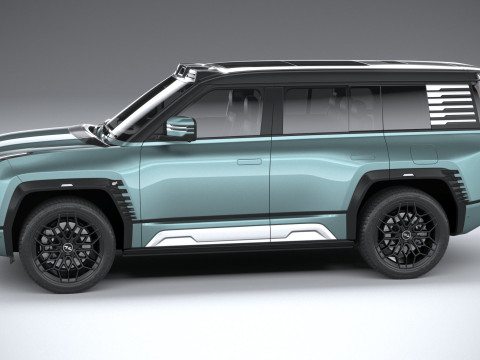 BYD Yangwang U8 2024 3D Model