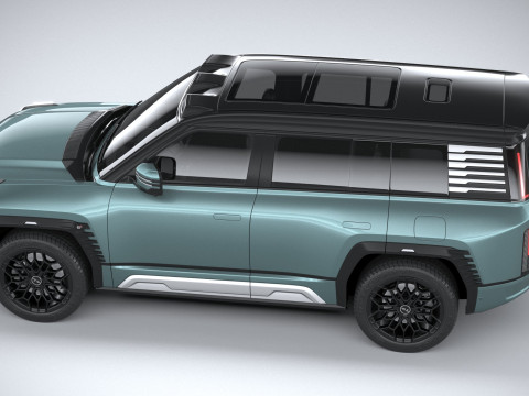 BYD Yangwang U8 2024 3D Model