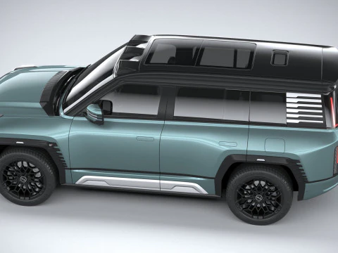 BYD Yangwang U8 2024 3D Model