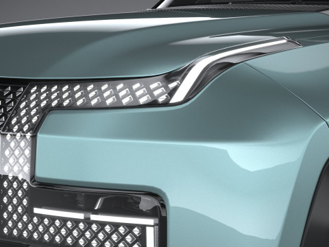 BYD Yangwang U8 2024 3D Model
