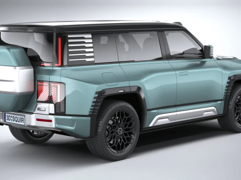 BYD Yangwang U8 2024 3D Model