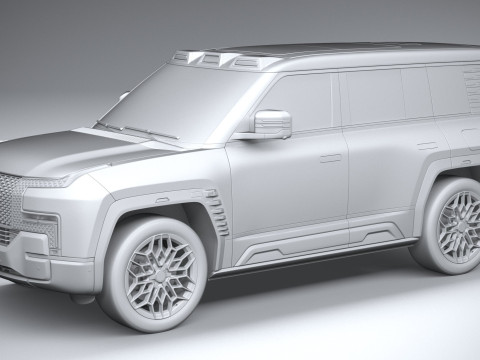 BYD Yangwang U8 2024 3D Model