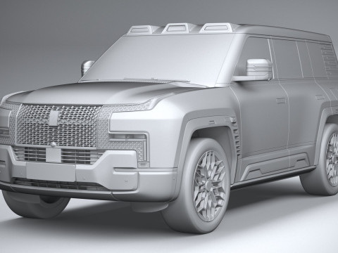 BYD Yangwang U8 2024 3D Model