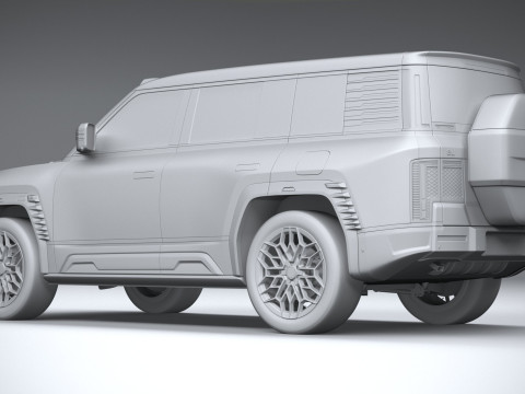 BYD Yangwang U8 2024 3D Model