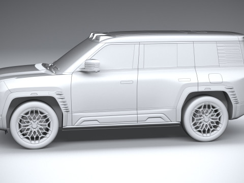 BYD Yangwang U8 2024 3D Model