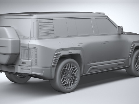 BYD Yangwang U8 2024 3D Model