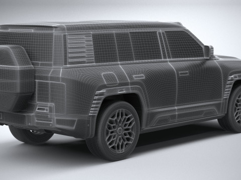 BYD Yangwang U8 2024 3D Model