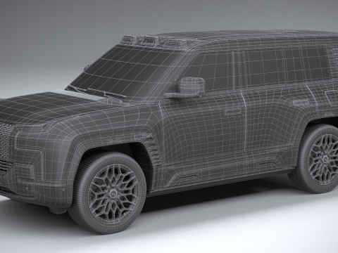 BYD Yangwang U8 2024 3D Model