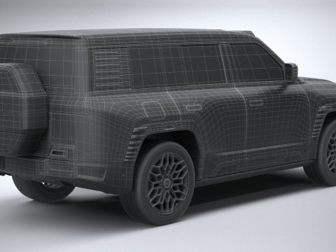 BYD Yangwang U8 2024 3D Model