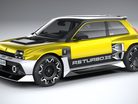 Renault 5 Turbo 3E 2027 3D Модель