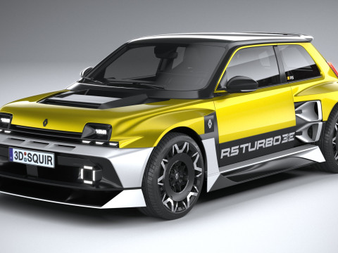 Renault 5 Turbo 3E 2027 Modelo 3D