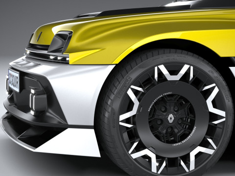 Renault 5 Turbo 3E 2027 Modelo 3D