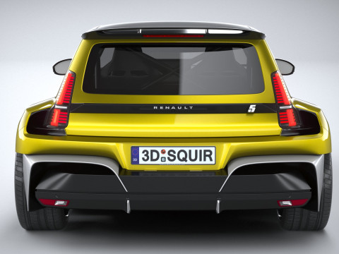 Renault 5 Turbo 3E 2027 Modelo 3D