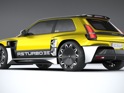 Renault 5 Turbo 3E 2027 Modelo 3D