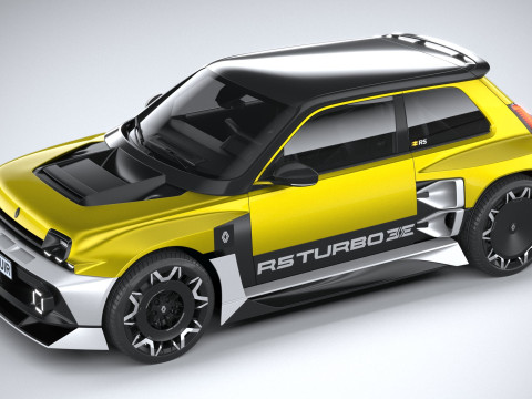 Renault 5 Turbo 3E 2027 Modelo 3D