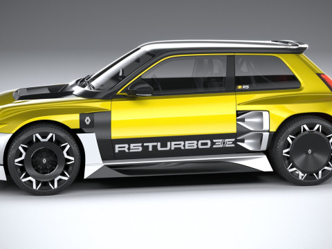 Renault 5 Turbo 3E 2027 Modelo 3D