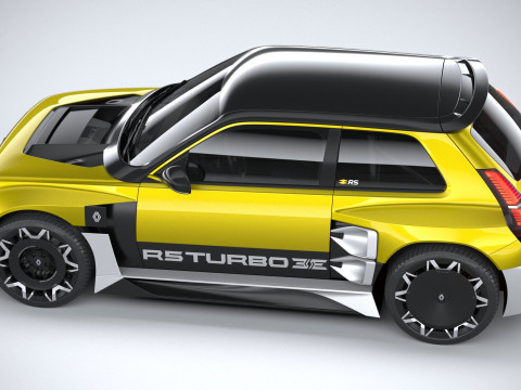 Renault 5 Turbo 3E 2027 Modelo 3D