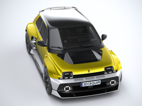 Renault 5 Turbo 3E 2027 Modelo 3D