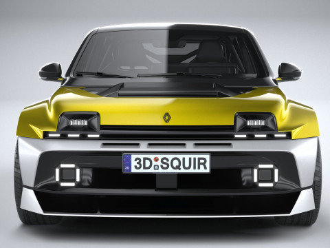 Renault 5 Turbo 3E 2027 Modelo 3D