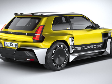 Renault 5 Turbo 3E 2027 Modelo 3D