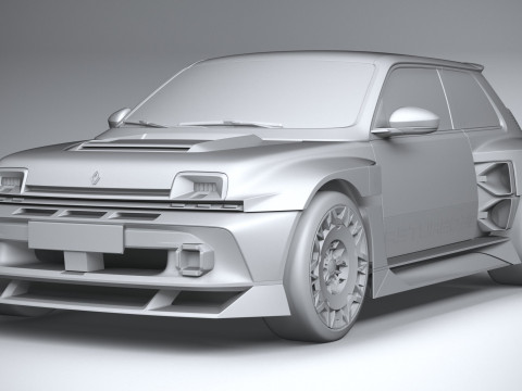 Renault 5 Turbo 3E 2027 Modelo 3D