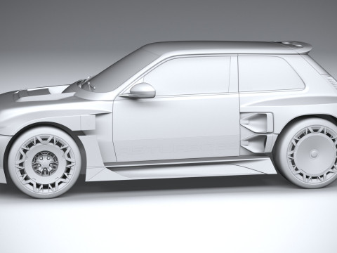 Renault 5 Turbo 3E 2027 Modelo 3D