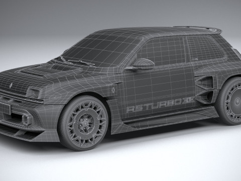 Renault 5 Turbo 3E 2027 Modelo 3D