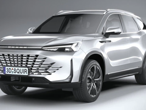 BAIC Beijing 7 2025 3D Model