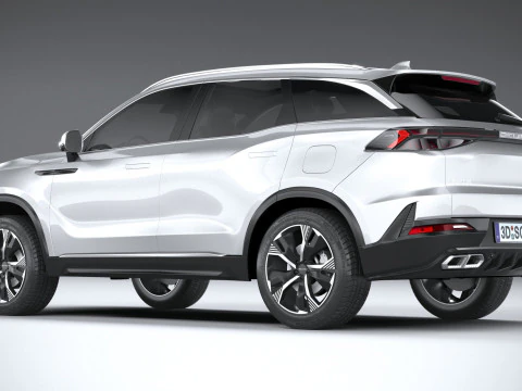 BAIC Beijing 7 2025 3D Model