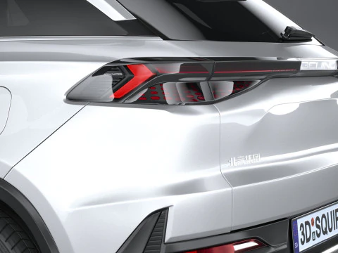 BAIC Beijing 7 2025 3D Model