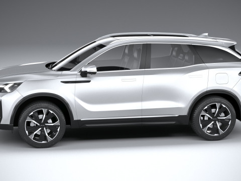 BAIC Beijing 7 2025 3D Модель