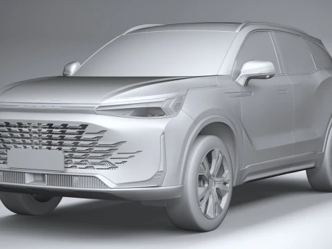 BAIC Beijing 7 2025 3D Model
