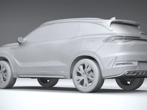 BAIC Beijing 7 2025 3D Model