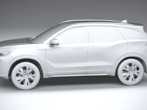 BAIC Beijing 7 2025 3D Model
