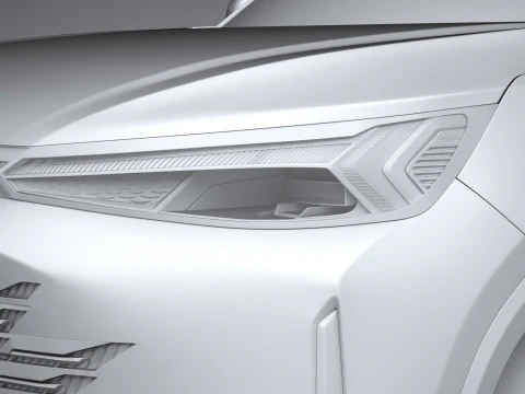 BAIC Beijing 7 2025 3D Model