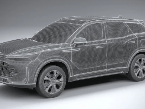 BAIC Beijing 7 2025 3D Model