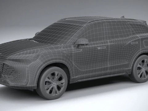 BAIC Beijing 7 2025 3D Model
