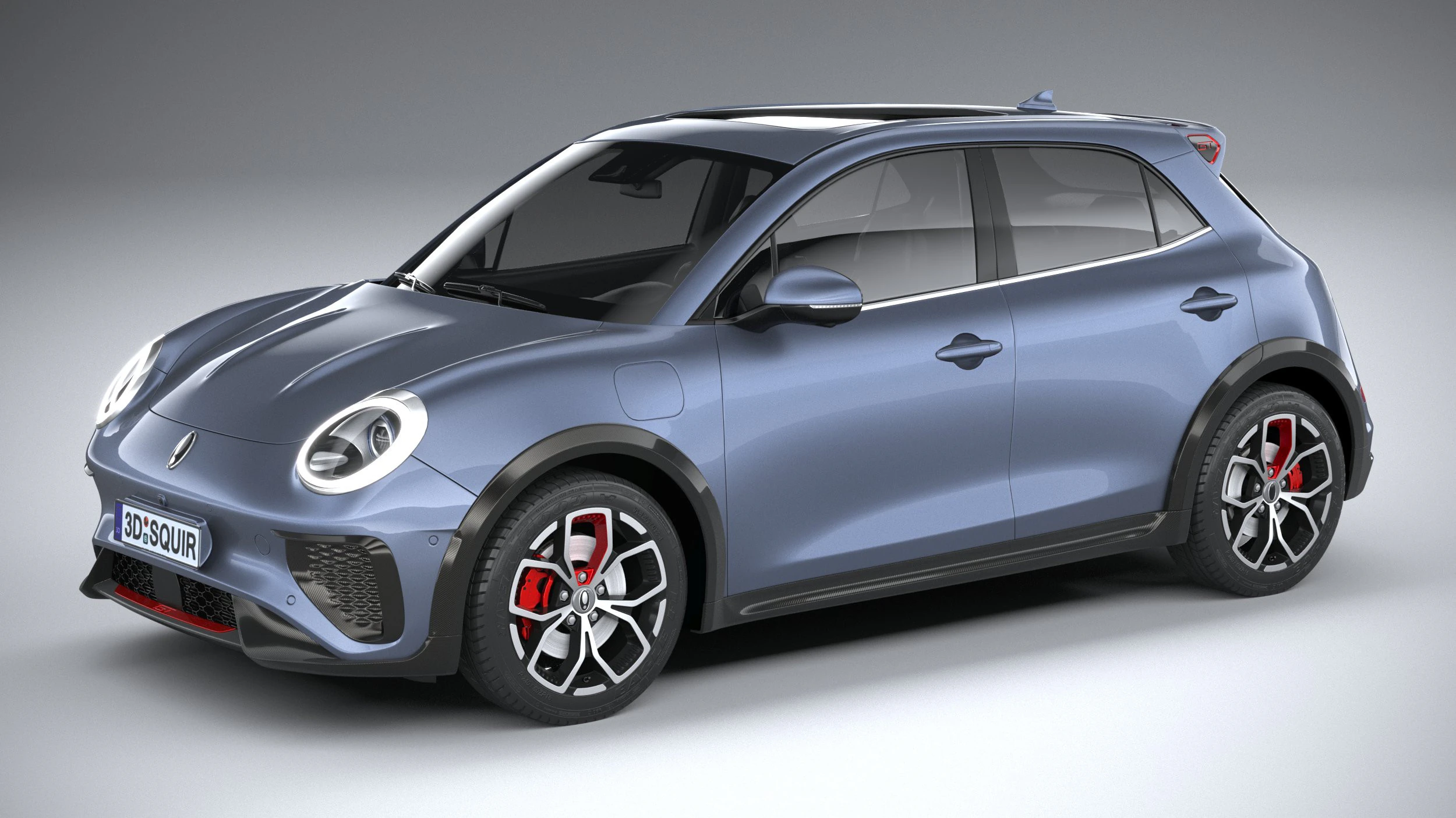 GWM ORA 03 GT 2025 3D Model .c4d .max .obj .3ds .fbx .stl .blend 